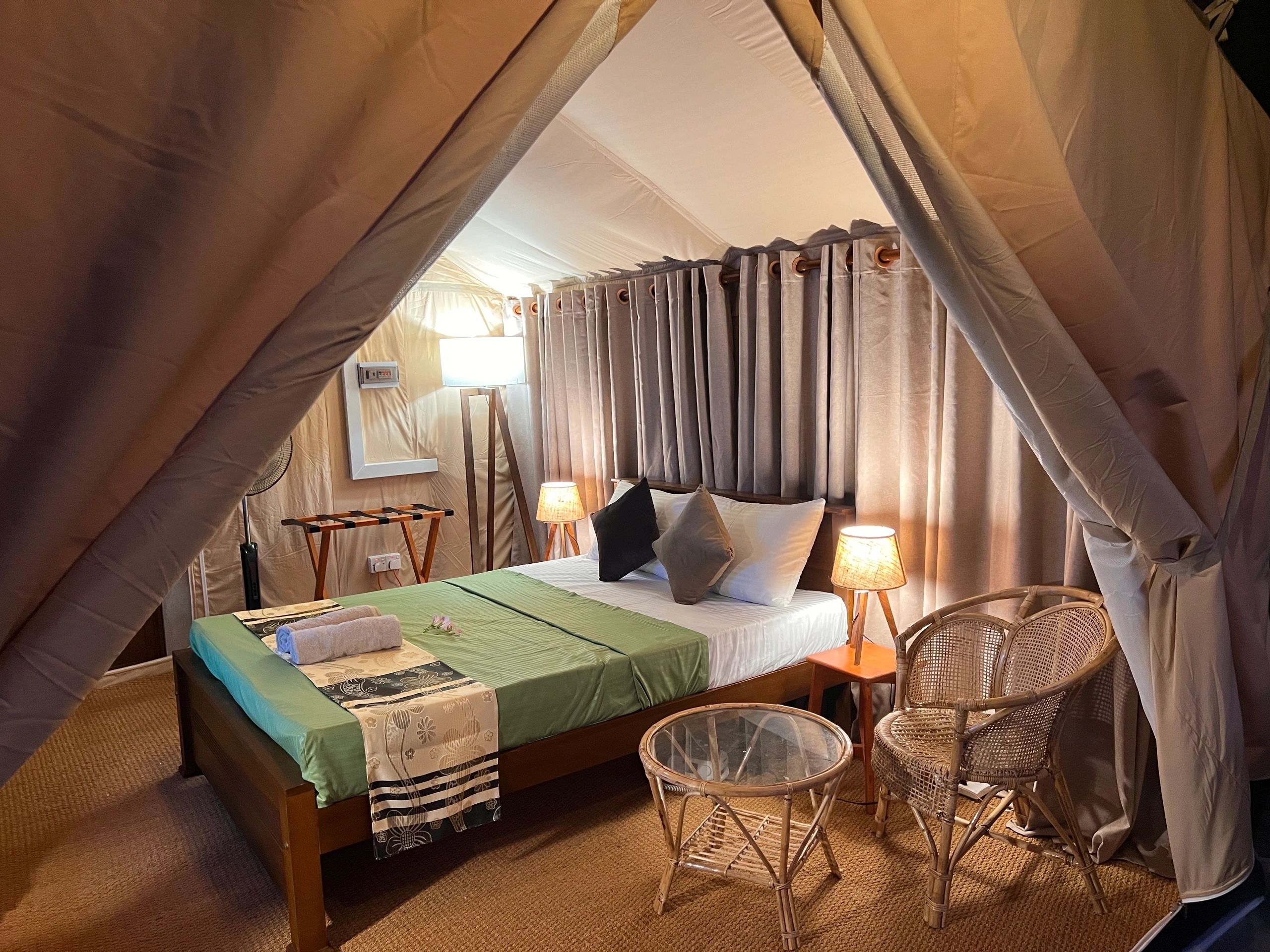 AT ONE with Nature – Luxury Glamping Resort, Rekawa main view