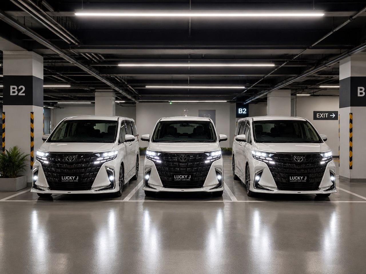 Toyota Alphard — Airport Transfer & Charters, Colombo